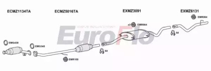 Система выпуска ОГ EuroFlo MZVIT21D 7008E01